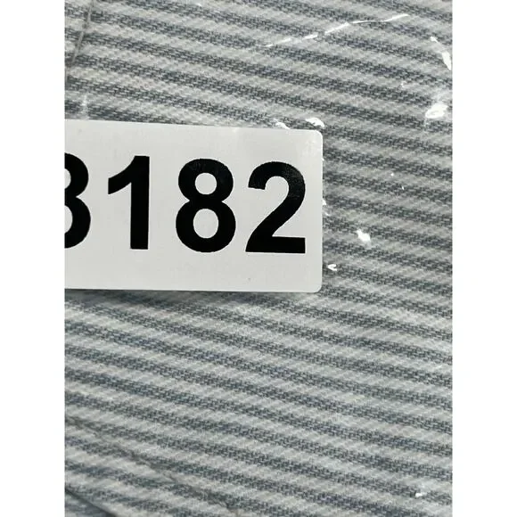 Gap 1969 Denim Pearl Snap Shirt Womens XL Light Blue Stripe Western Country - Picture 14 of 14